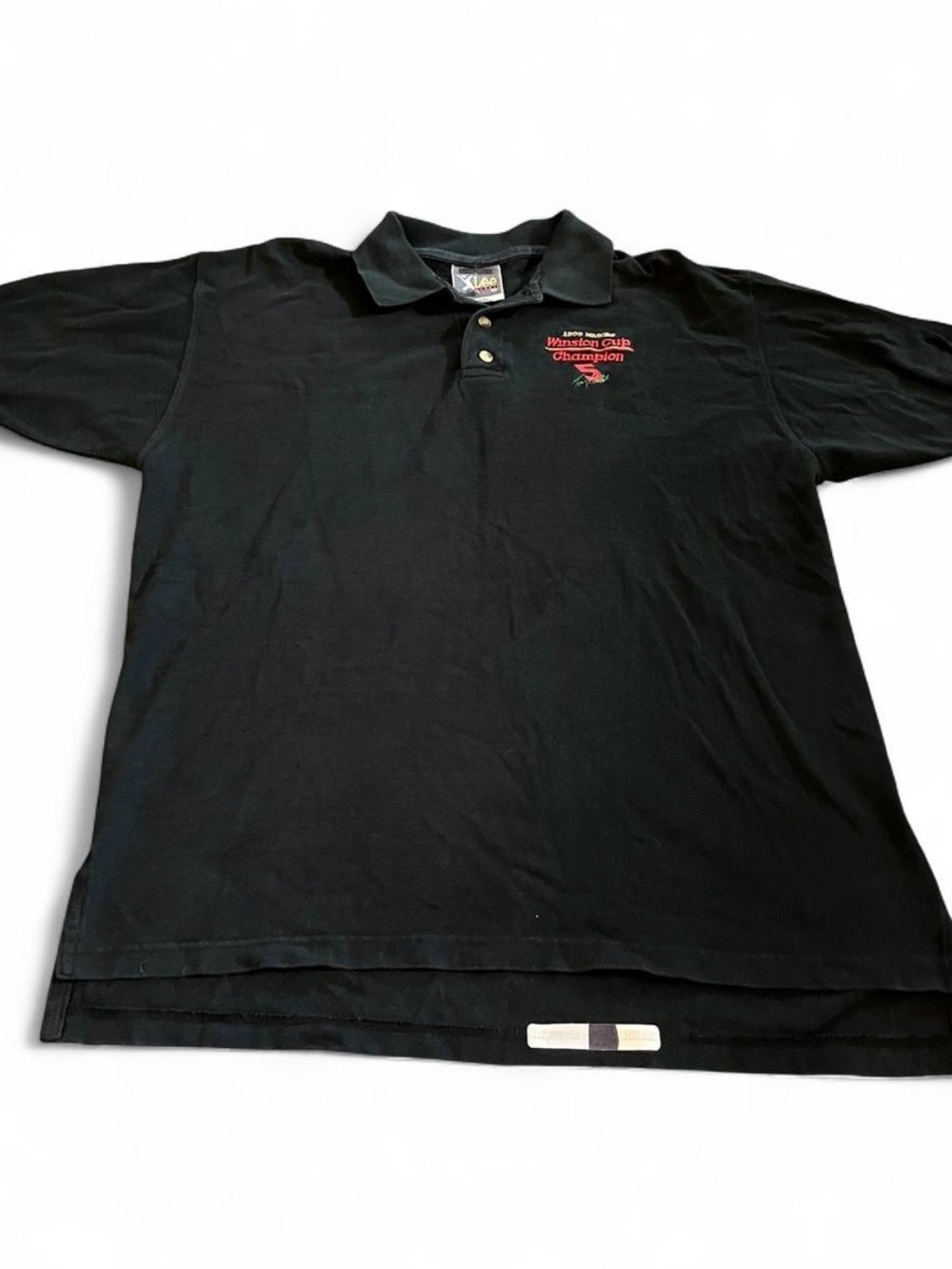 Vintage Lee Sport NASCAR 1996 Winston Cup Champion Terry Labonte Polo Size L